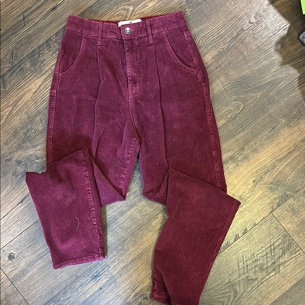 Holster 26 Burgundy Corduroy Pants